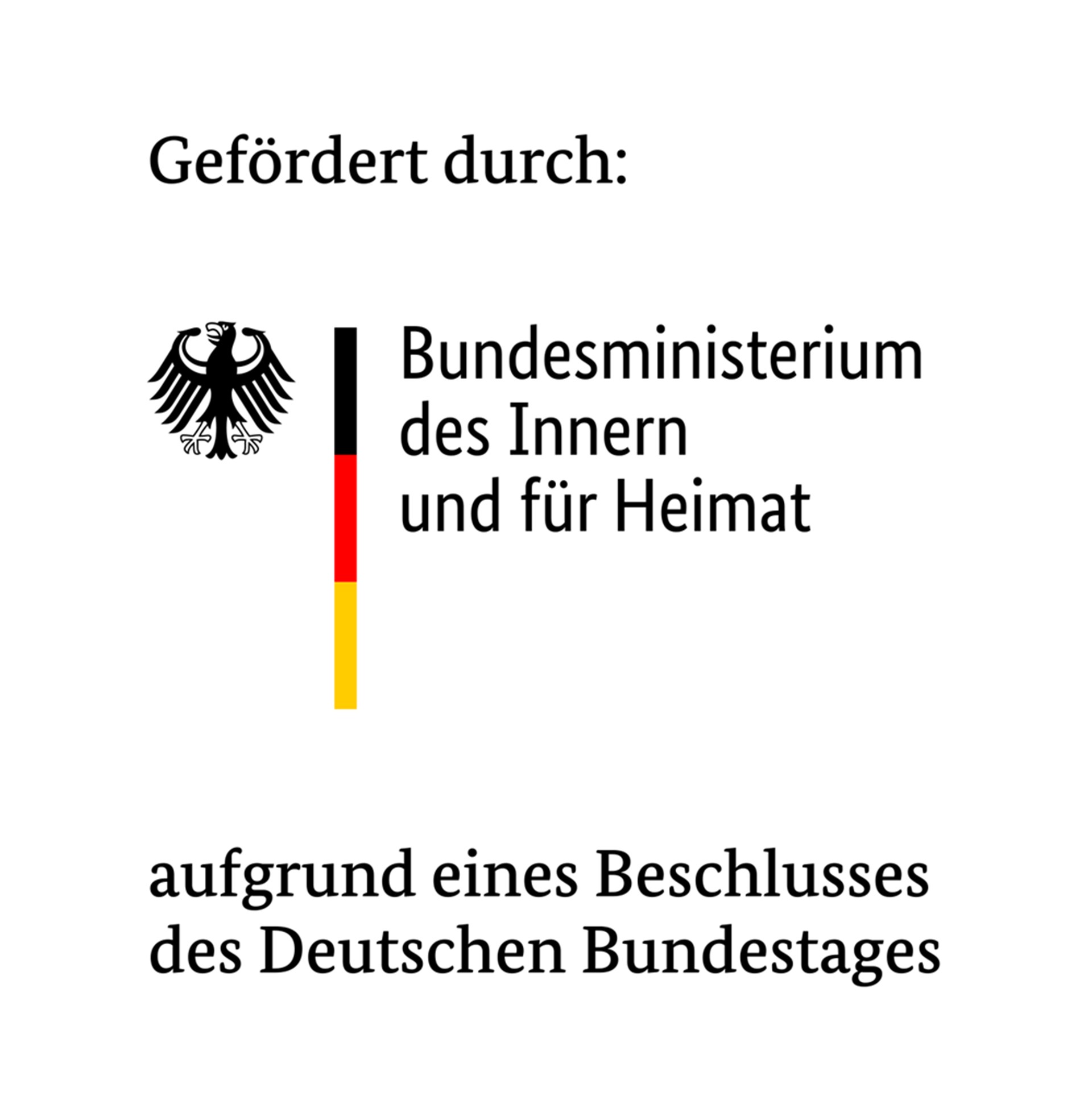 Logo Bundesministerium des Innern und für Heimat